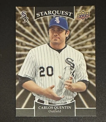 Carlos Quentin 2009 Upper Deck Starquest Gold Rare #SQ-32 - Chicago - Image 1 of 2