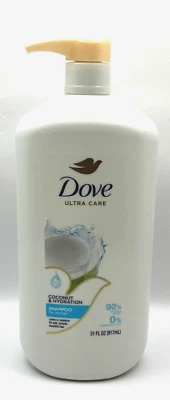 Champú de coco e hidratación Dove Ultra Care cabello seco 31 fl oz Foto 1 de 2