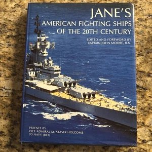 Janes American Fighting Ships of the 20th Century HC/DJ  Captain John Moore 1991 - Imagen 1 de 4