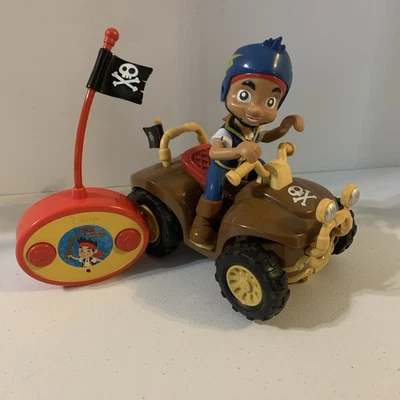 Disney Jake And The Never Land Pirates RC Radio Remote Control ATV Bike TESTED - Image 1 of 3