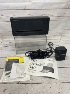 Vintage HP DeskJet 340 Portable Monochrome Printer Parallel POWERS ON PleaseRead - Picture 1 of 12