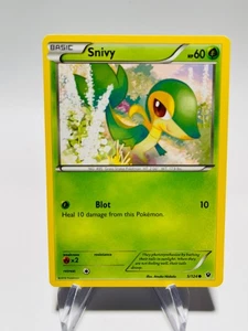SNIVY 2016 Pokemon Fates Collide Common POKÉMON 5/124 - Picture 1 of 2