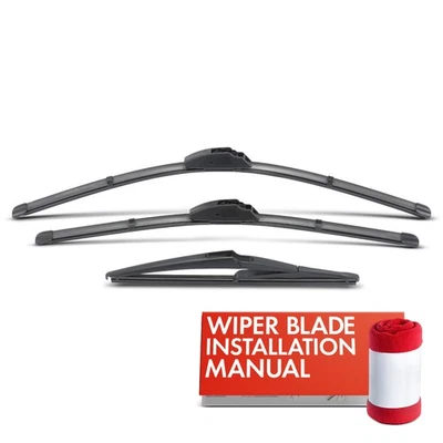 Limpiaparabrisas 3 piezas 24"" y 20"" y 12"" para Mitsubishi i-MiEV 12 14 16 17 Foto 1 de 4