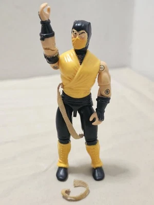 复古 1991 孩之宝 Mortal Kombat Scorpion 3.75 英寸可动人偶 — 第 1/4 张图片