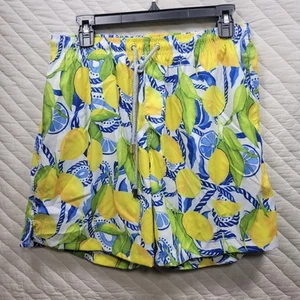 Kenny Flowers Badehose Herren XL The Bossitano Zitronengelb Grün Blau SW-2036 - Bild 1 von 8