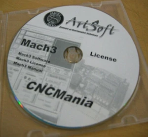 Artsoft Mach 3 Software Engraving Lathe for CNC Machines CAD Design Metalworking - Picture 1 of 4