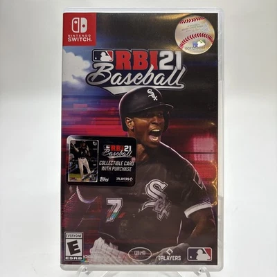 MLB RBI Baseball 21 (Nintendo Switch 2021) Probado Funciona Envío Gratis Foto 1 de 4