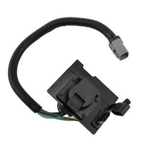 4 & 7 Pin Trailer Plug Wiring Harness For F250 F350 F450 F-550 Super Duty 7.3L - Picture 1 of 9