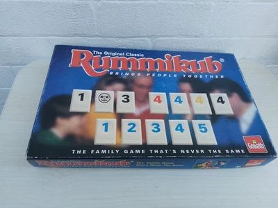RUMMIKUB - THE ORIGINAL CLASSIC BOARD GAME - GOLIATH - 1995 - Image 1 of 2