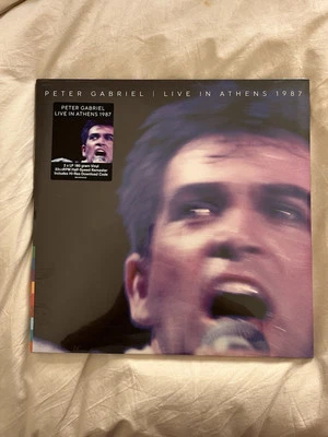 PETER GABRIEL (GENESIS) LIVE IN ATHENS 1987 2LP VINYL 2020 180 GR SEALED - Immagine 1 di 2