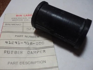  AMORTIGUADOR DE CUBO TRASERO HONDA ATC90 90 NUEVO DE LOTE ANTIGUO FABRICANTE DE EQUIPOS ORIGINALES P/N 41241-918-000 - Imagen 1 de 1