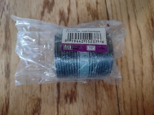 Galvanized STEEL PIPE NIPPLE 1 1/2 x 2 NEW! LDR  - Picture 1 of 4