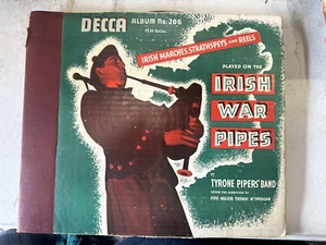 Irish Marches, Strathspeys And Reels Played Om The Irish War Pipes VG+/VG - Picture 1 of 7