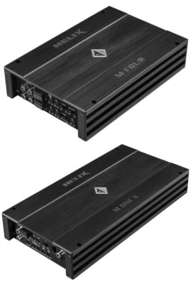 HELIX M FOUR 4x135w RMS + M ONE X 1180w RMS @ 1-Ohm Audiotec NUEVO  Foto 1 de 4