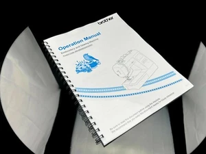 Brother Innov-is NS1750D Embroidery Sewing Machine Manual User Guide COLOR COPY - Picture 1 of 4