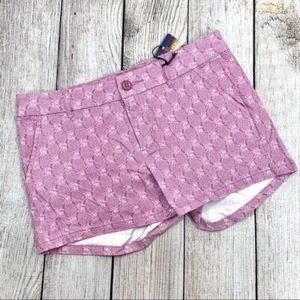 Pantalones Cortos BeBop Púrpura Blanco Estampado Piña Talla 5 - Imagen 1 de 4