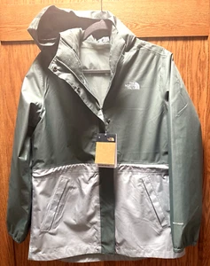 The North Face Girls Jacket XL 18 Mountain Snapper Parka Green Unworn READ - Picture 1 of 12