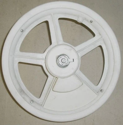 12 1/2" WHITE FRONT MAG BIKE RIM CART WHEEL PARTS 550 - Image 1 of 4