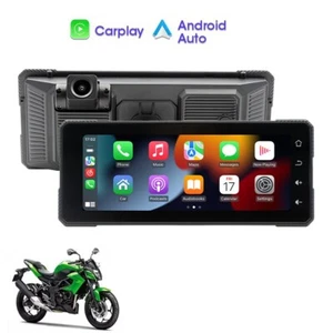 6.86Inch Touch Screen Motorcycle Portable MP5 Player Wireless Carplay Navigation - Picture 1 of 17
