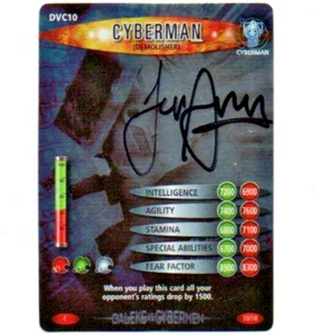Doctor Who Trading Card Battles in Time #DVC10 Signed by JON DAVEY - Picture 1 of 1