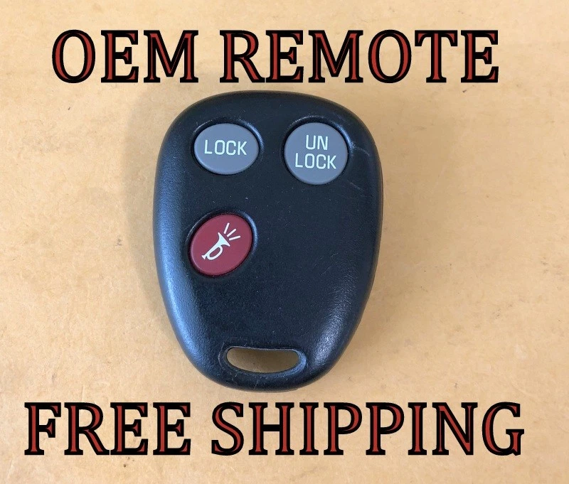 OEM 2002 2003 SATURN VUE KEYLESS ENTRY REMOTE FOB TRANSMITTER 22693421 LHJ009 - Image 1 of 1