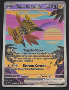 Tapu Koko EX 247/182 Paradox Rift PAR English Special Illustration Rare SIR NM - Picture 1 of 2