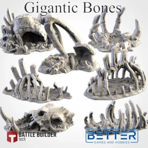 Gigantic Bones - Tabletop Terrain Scenery for sci-fi, fantasy wargaming - Picture 1 of 13