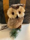 Pier 1 Rustic Woodland Owl Decorative Figure - 9” Height