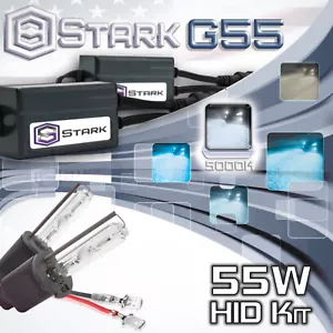 Stark 55W Micro HID Niebla Luz Delgado Xenón Kit - H3 5K 50000K Blanco (P) - Imagen 1 de 3