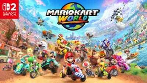 Nintendo Switch 2 Console + Mario Kart World Bundle NOW - Picture 1 of 7