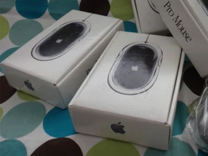 Apple Pro Mouse Black USB Mac NEW RARE FACTORY SEALED RETAIL BOX M8733G/A M5769 - Picture 1 of 1