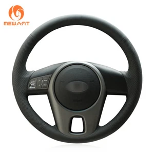 MEWANT Artificial Leather Steering Wheel Cover for Kia Cerato 2 Rio 2 2009-2013 - Imagen 1 de 9