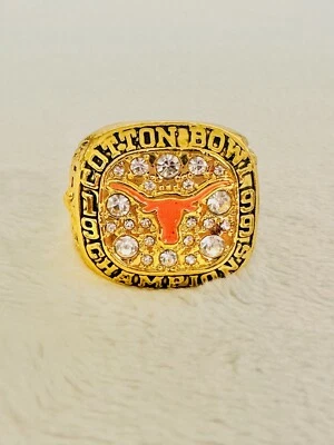 Anillo de campeonato Longhorns 1999 University of Texas Cotton Bowl, envío a Estados Unidos Foto 1 de 3