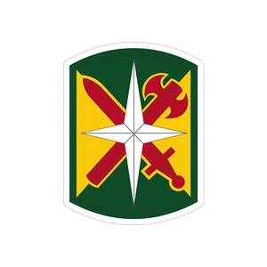 14 Military Police Brigade (U.S. Army) REVERSE PRINT Transparent STICKER - Picture 1 of 16