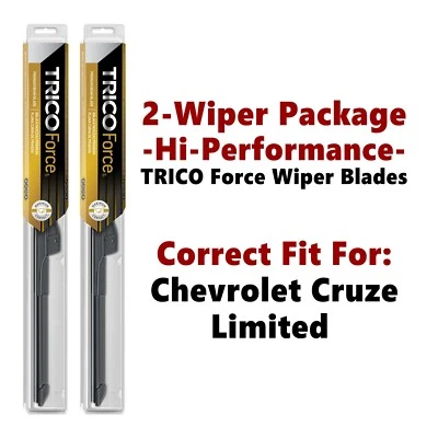 Limpadores Hi-Performance 2 peças compatíveis com Chevrolet Cruze Limited 2016 - 25240/180 - Imagem 1 de 4