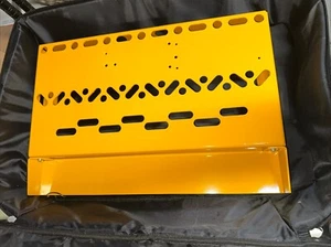 Accel XTA21 Extension Ready Pedal Board (Yellow) with Case - Picture 1 of 4