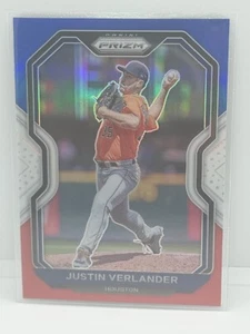 Justin Verlander Red/White/Blue Prizm TIER I 2021 Panini Prizm 36 - Bild 1 von 2