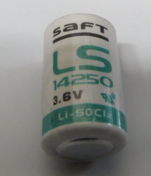 Brand New Saft LS14250 3.6V 1/2AA Lithium Battery, - Image 1 of 1