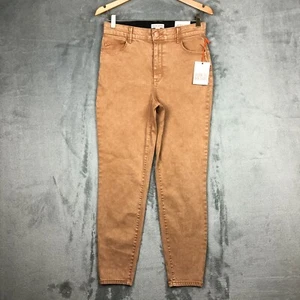Knox Rose Ankle Skinny Denim Gr. 8 hoher Bund braun 28,5 Schrittlänge tailliert Stretch - Bild 1 von 24