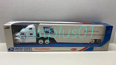 Remolque tractor Jada Roadrigz Peterbilt servicio postal de Estados Unidos 1:64 USPS Foto 1 de 4
