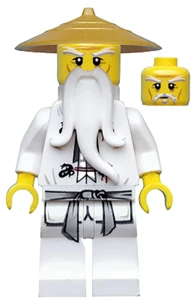 LEGO® Ninjago Wu Sensei - Pearl Gold Hat njo064 - Bild 1 von 1