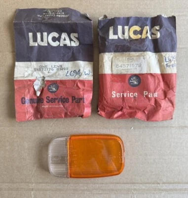 Classic NOS Lucas L694 Indicatore Anteriore Lente Laterale Austin Morris MG 1100 1300. - Immagine 1 di 4
