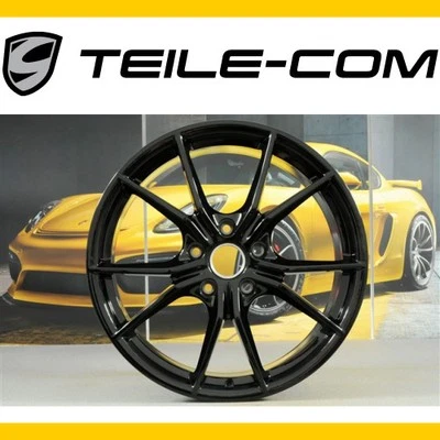 Porsche 718 Boxster/Cayman 982 20" Carrera S IV Felge 8J schwarz 982601025AJ041 - Bild 1 von 2