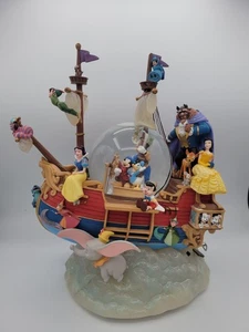 Disney Store World Of Disney Magical Gathering Musical Snow Globe *As Is*read - Picture 1 of 18