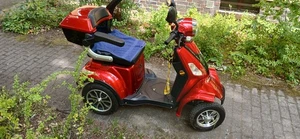 E-Scooter 4 Rad ECO ENGEL 510 Rot, 25 km/h  - Bild 1 von 4