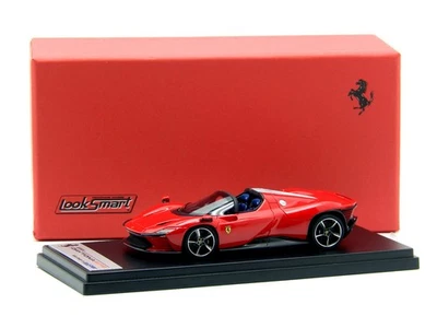 1/43 Ferrari Daytona SP3 Rosso Corsa 2022 LookSmart Model LS535SPC Open Roof New - Image 1 of 4