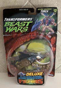 1998 Hasbro Transformers Beast Wars Deluxe Fuzors Heroic Maximal Torca - SEALED - Picture 1 of 7
