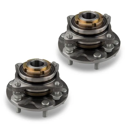 Conjunto de 2 conjuntos de rolamentos de cubo de roda dianteira para 2005-2015 Toyota Tacoma V6 4L - Imagem 1 de 4