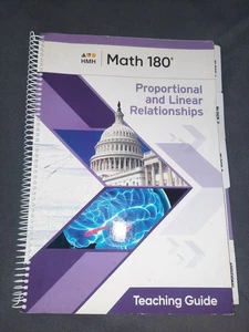 HMH Math 180 Proportional and Linear Relationships Teaching Guide 2022 - Picture 1 of 2