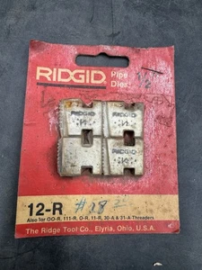 Troqueles de tubo de alta velocidad Ridgid 37870 1/2" NPT 12R   - Imagen 1 de 3